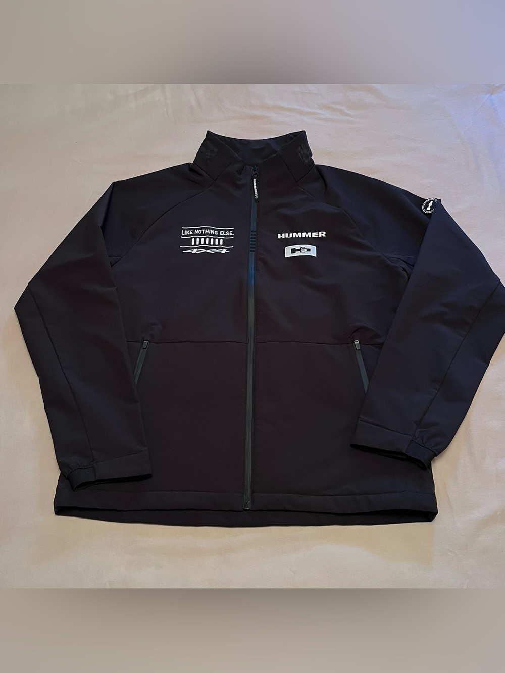 Hummer H3 Men’s Black Softshell Jacket